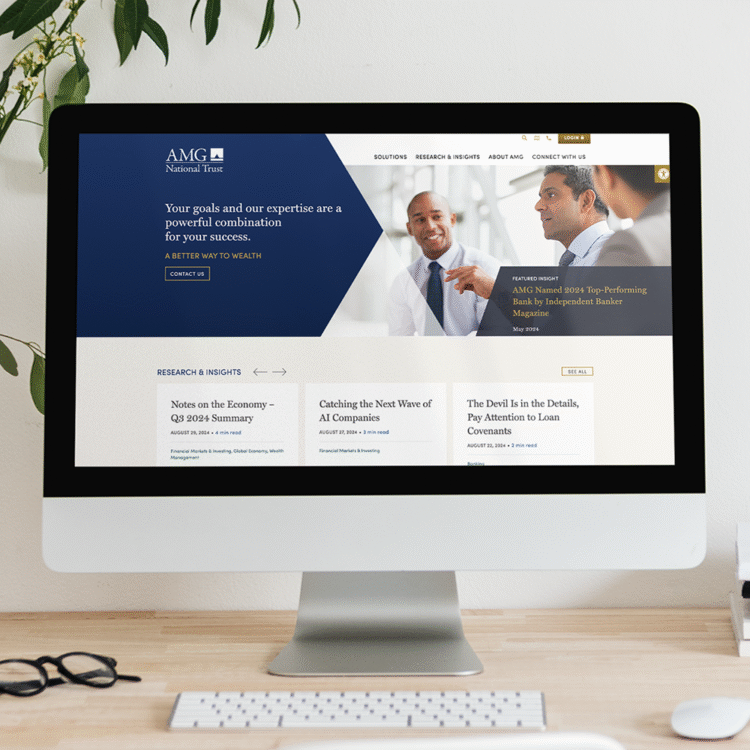 AMG National - Website Design