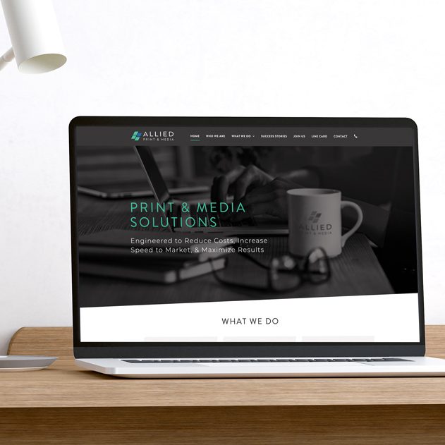 Allied Print Media - Website Design