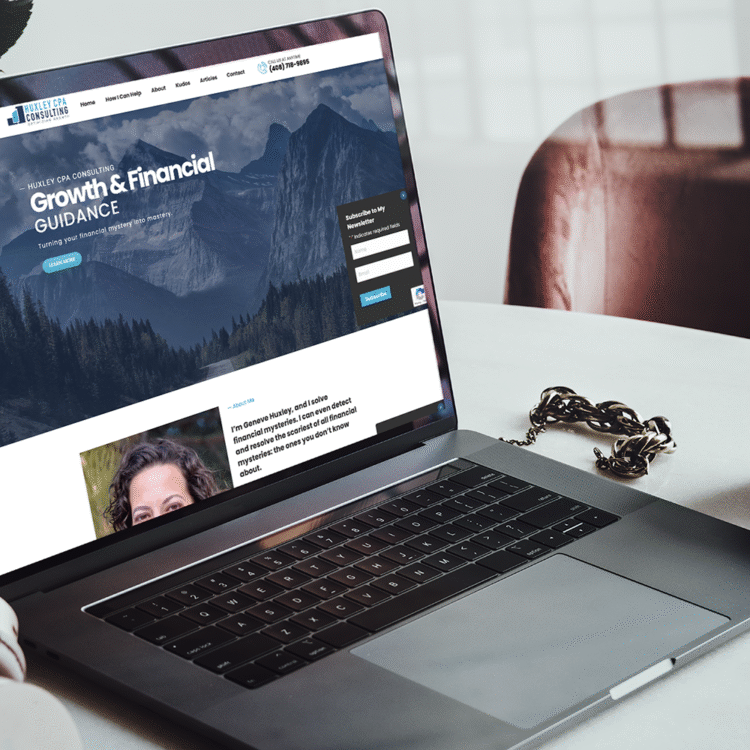 Huxley CPA - Website Design