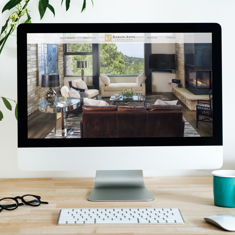 Karlie Ann Interiors - Website Design