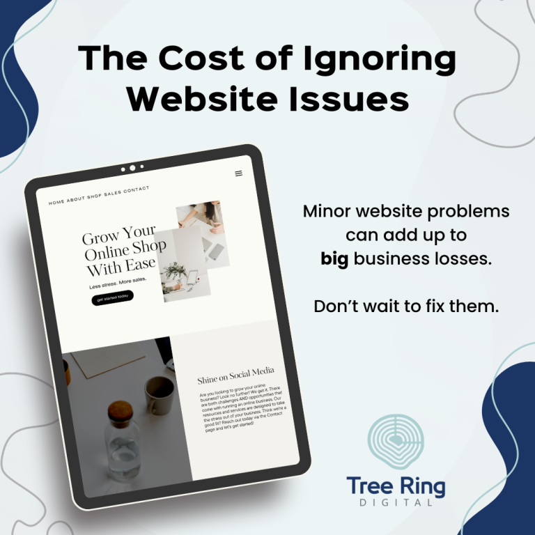 The Cost of Ignoring Website Issues