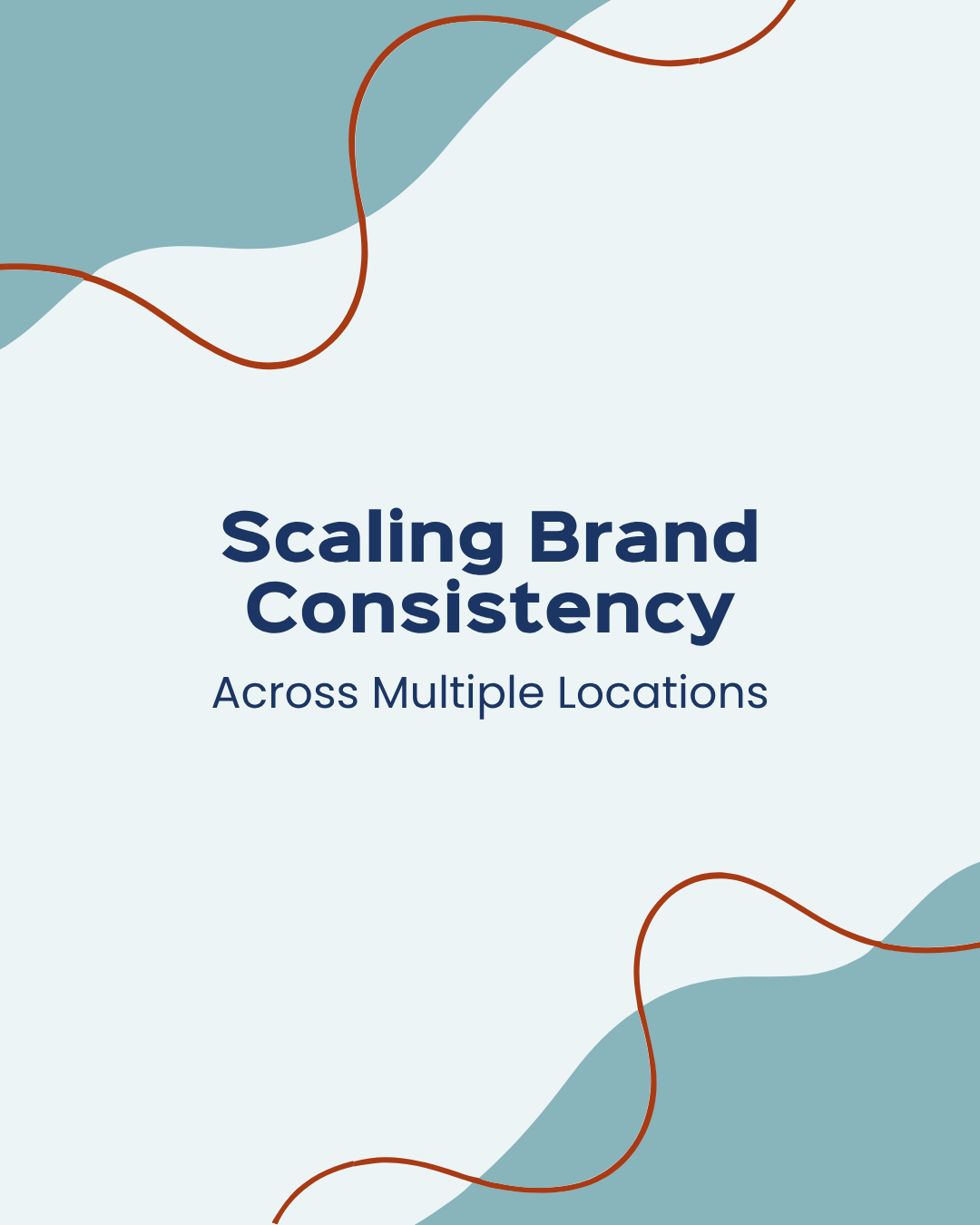 Scaling Brand Consistency Across Multiple Locations Scaling Brand Consistency Across Multiple Locations