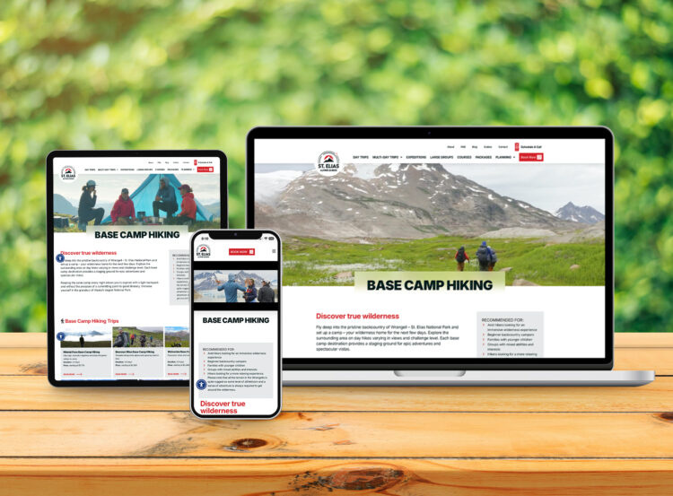 St. Elias Alpine Guides Website Support